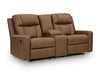 Mackmenville Reclining Loveseat with Console - Dayton Discount Furniture