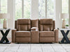 Mackmenville Reclining Loveseat with Console - Dayton Discount Furniture