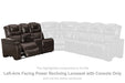 Warnerton 3-Piece Power Reclining Sectional Sectional Ashley Furniture