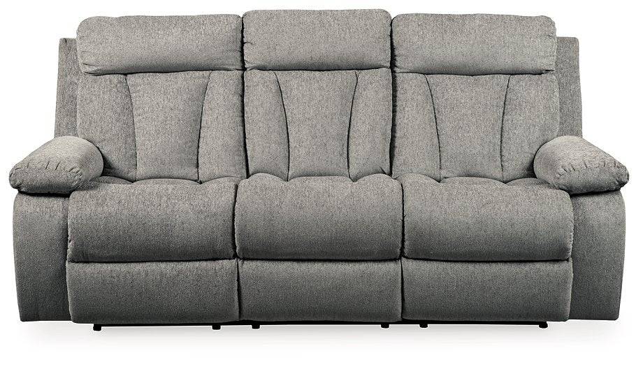 Mitchiner Reclining Sofa with Drop Down Table Sofa Ashley Furniture