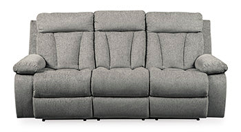 Mitchiner Reclining Sofa with Drop Down Table Sofa Ashley Furniture