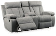 Mitchiner Reclining Loveseat with Console Loveseat Ashley Furniture