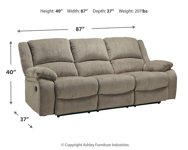 Draycoll Reclining Sofa Sofa Ashley Furniture