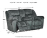 Capehorn Reclining Loveseat with Console Loveseat Ashley Furniture