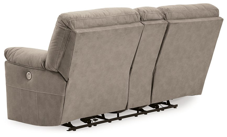 Cavalcade Power Reclining Loveseat with Console Loveseat Ashley Furniture