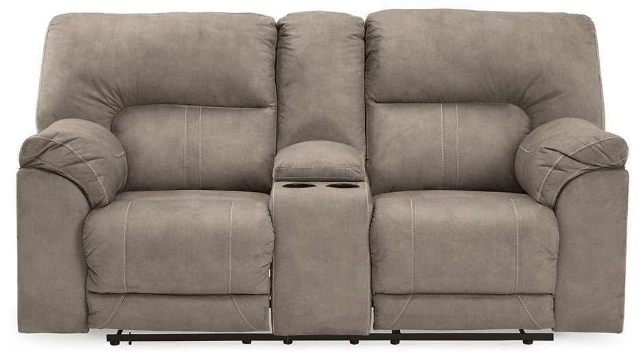 Cavalcade Power Reclining Loveseat with Console Loveseat Ashley Furniture