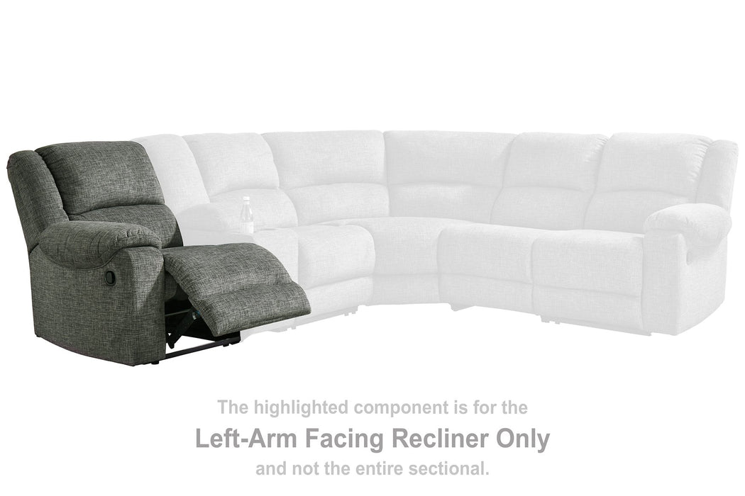 Goalie 3-Piece Reclining Loveseat with Console Sectional Ashley Furniture