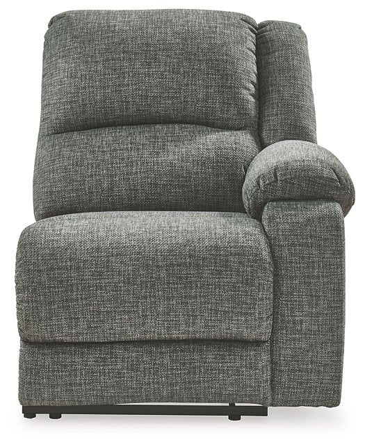 Goalie 4-Piece Reclining Sofa with Console Sectional Ashley Furniture