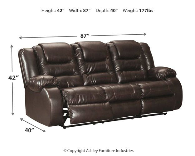 Vacherie Reclining Sofa Sofa Ashley Furniture