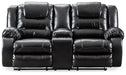 Vacherie Reclining Loveseat with Console Loveseat Ashley Furniture