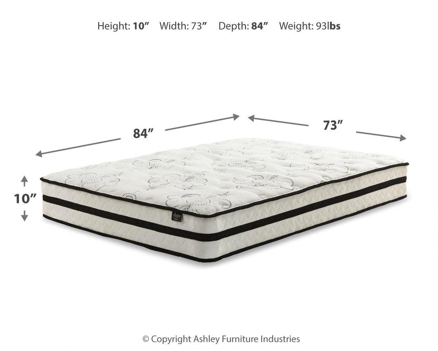 Chime 10 Inch Hybrid Mattress Package