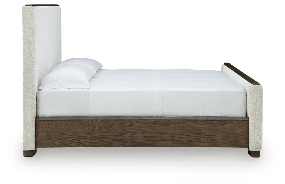 Radkin Upholstered Panel Bed Bed Ashley Furniture
