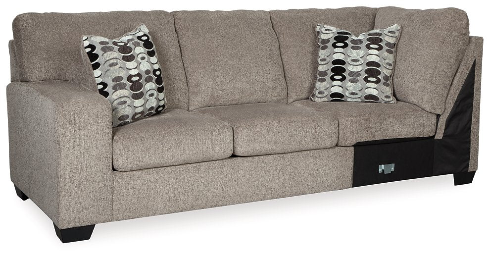 Ballinasloe 3-Piece Sectional with Chaise Sectional Ashley Furniture