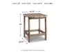 Sundown Treasure End Table Outdoor End Table Ashley Furniture