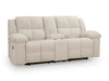 Orlen Reclining Loveseat with Console - Dayton Discount Furniture