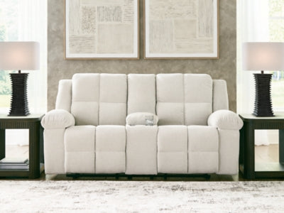 Orlen Reclining Loveseat with Console - Dayton Discount Furniture