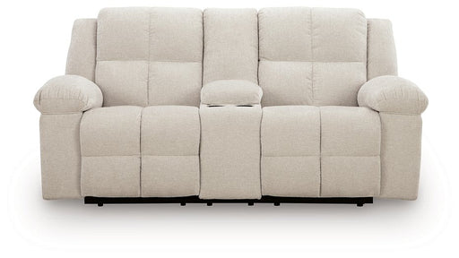 Orlen Reclining Loveseat with Console - Dayton Discount Furniture
