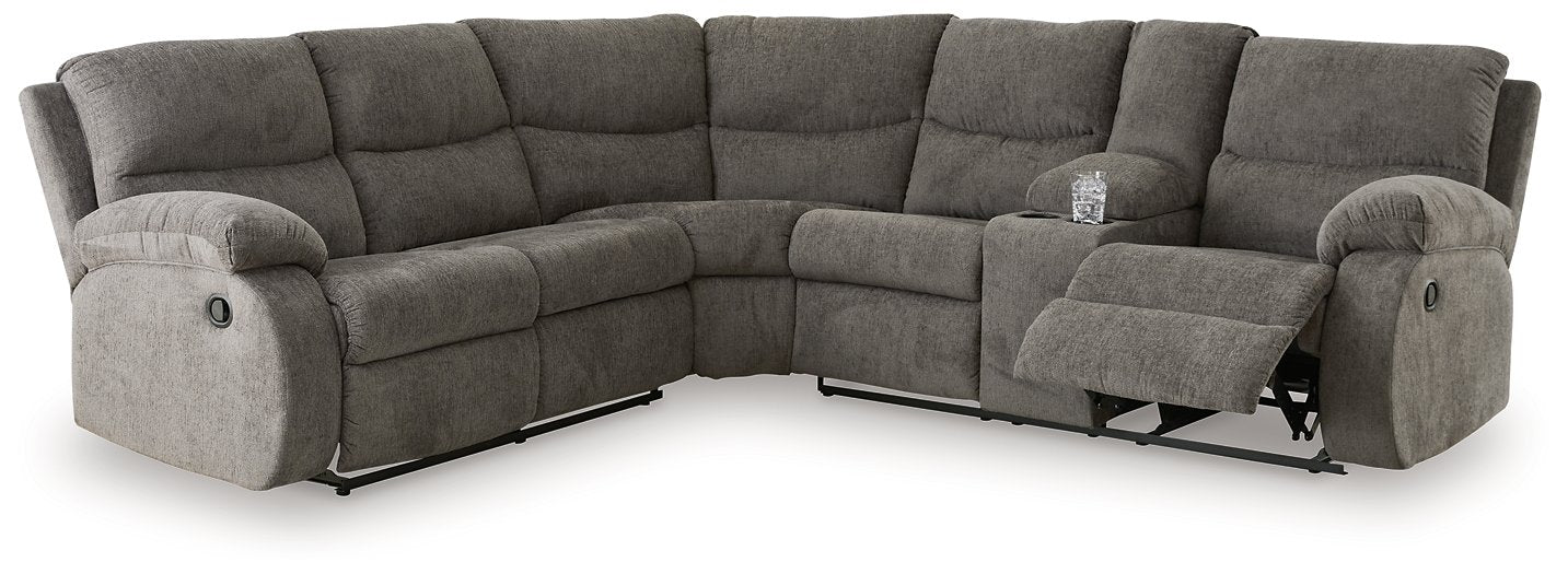 Museum 2-Piece Reclining Sectional Sectional Ashley Furniture