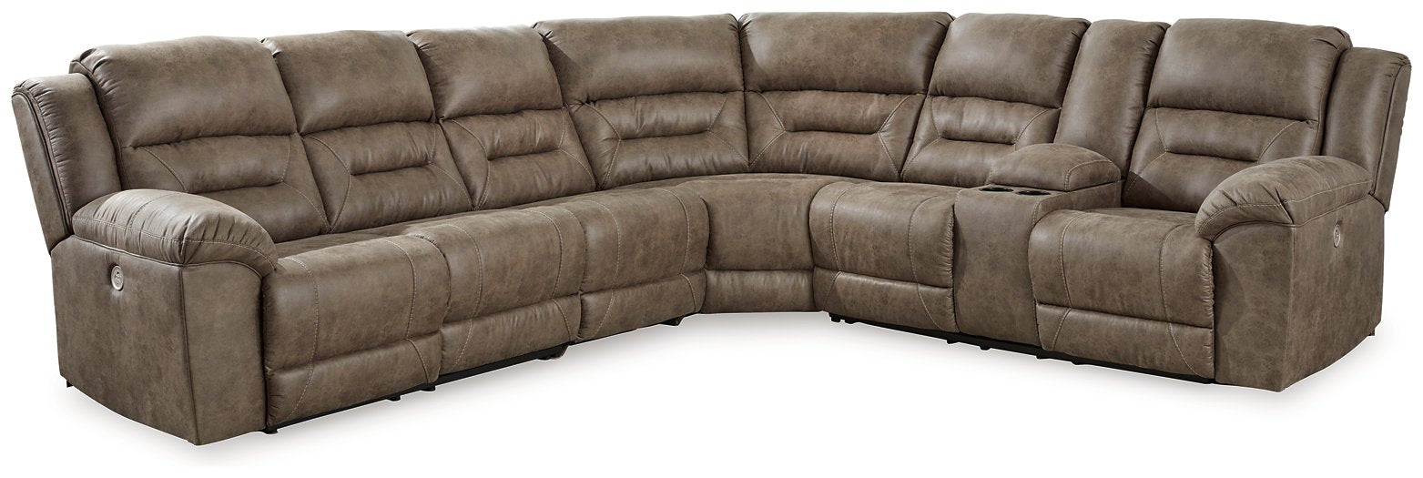 Ravenel Power Reclining Sectional Sectional Ashley Furniture