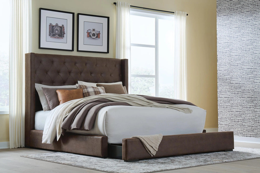 Lavernty Upholstered Storage Bed Bed Ashley Furniture
