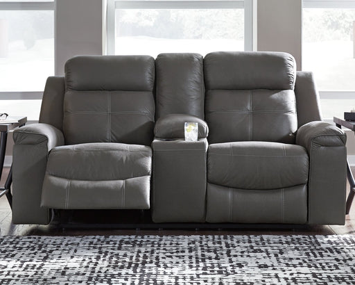 Jesolo Reclining Loveseat with Console Loveseat Ashley Furniture