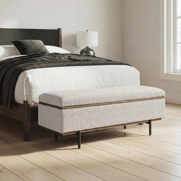 Dettaford Next-Gen Nuvella Storage Bench Bench Ashley Furniture