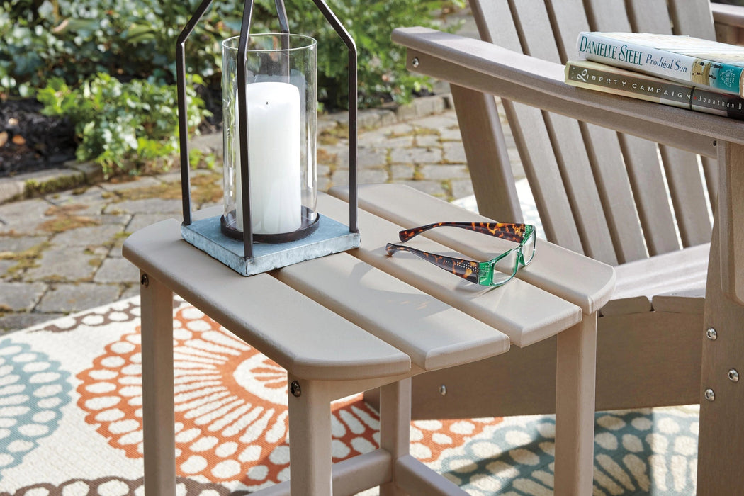 Sundown Treasure End Table Outdoor End Table Ashley Furniture