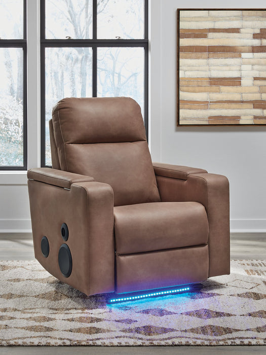 Lorrenton Power Glider Recliner with Audio System - Dayton Discount Furniture