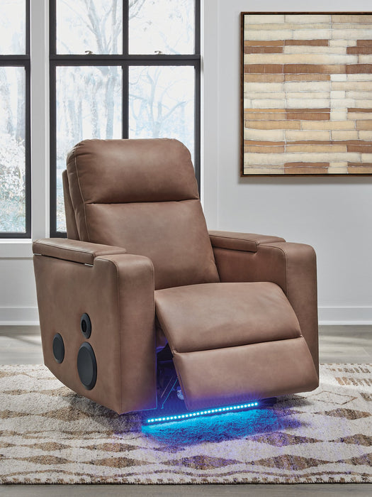 Lorrenton Power Glider Recliner with Audio System - Dayton Discount Furniture
