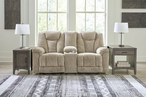 Hindmarsh Power Reclining Loveseat with Console Loveseat Ashley Furniture
