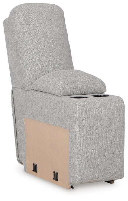 Acklen Place Power Reclining Sectional with Storage Console Sectional Ashley Furniture