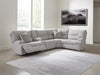 Acklen Place Power Reclining Sectional with Storage Console Sectional Ashley Furniture