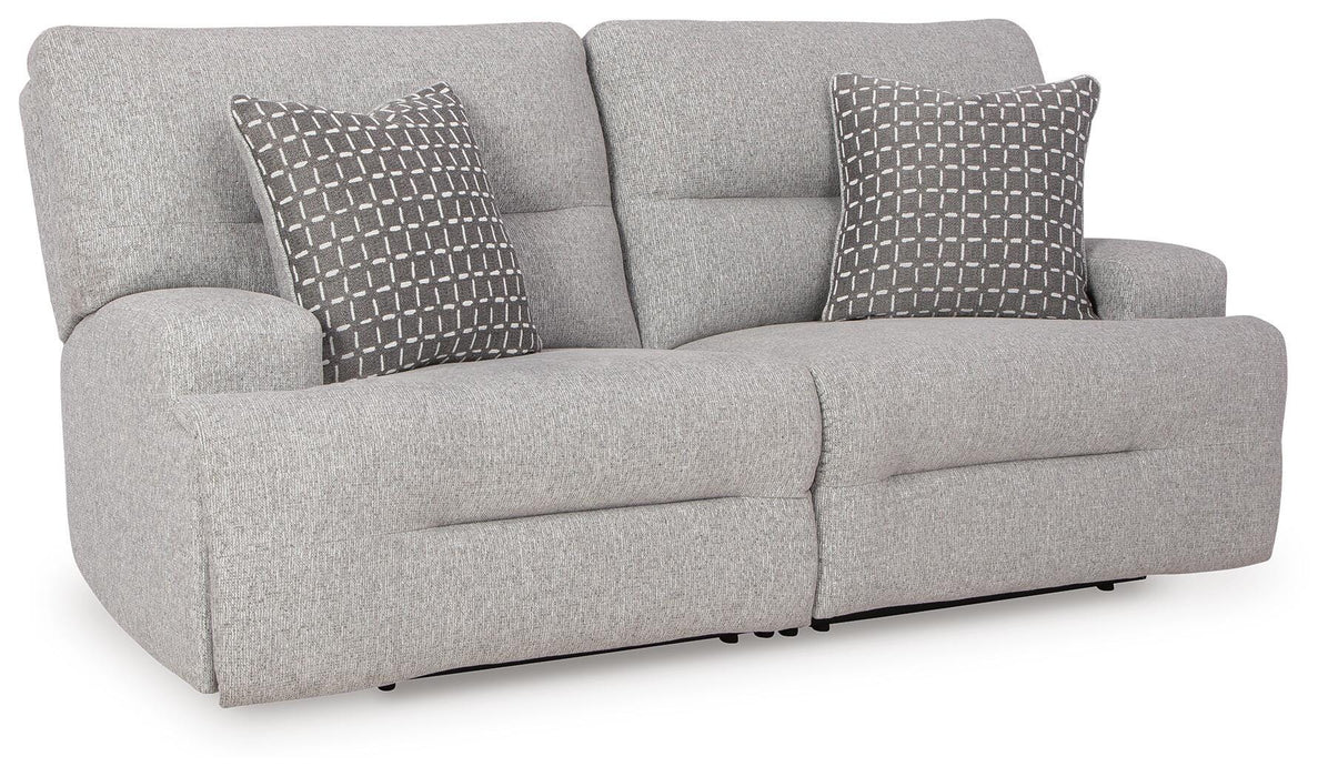 Acklen Place Power Reclining Sectional Loveseat Loveseat Ashley Furniture