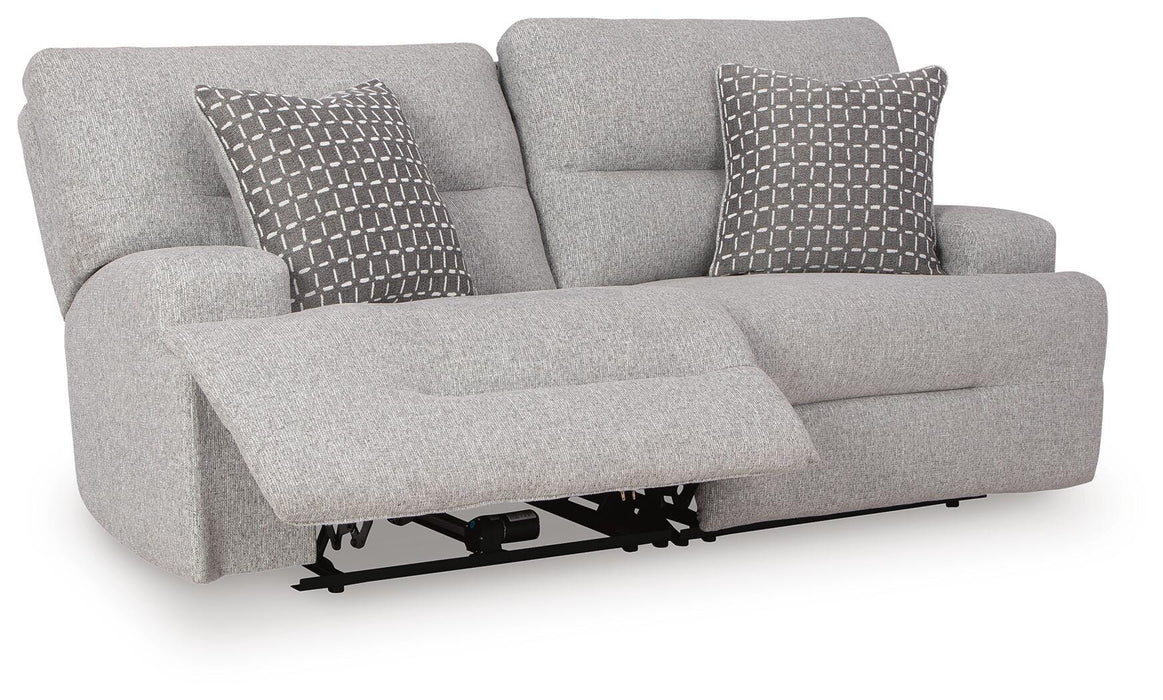 Acklen Place Power Reclining Sectional Loveseat Loveseat Ashley Furniture