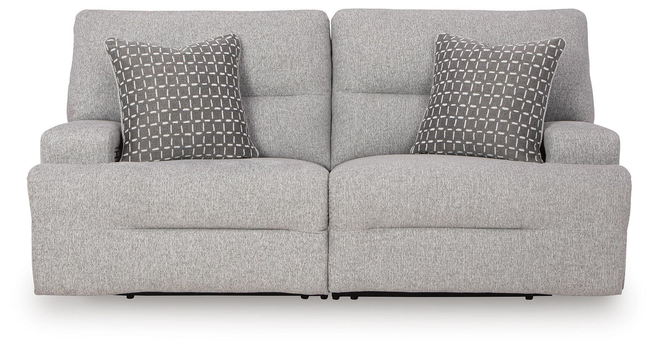 Acklen Place Power Reclining Sectional Loveseat Loveseat Ashley Furniture