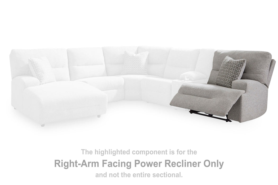 Acklen Place Power Sectional Reclining Sofa with Storage Console Sofa Ashley Furniture