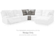 Acklen Place Power Sectional Reclining Sofa with Storage Console Sofa Ashley Furniture