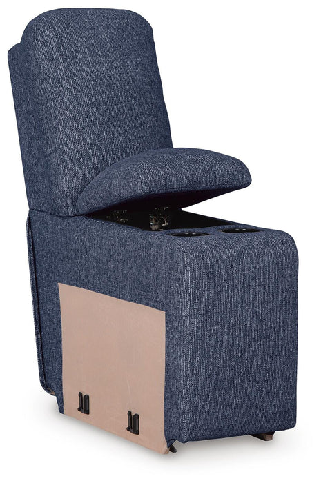Acklen Place Power Reclining Sectional with Storage Console Sectional Ashley Furniture