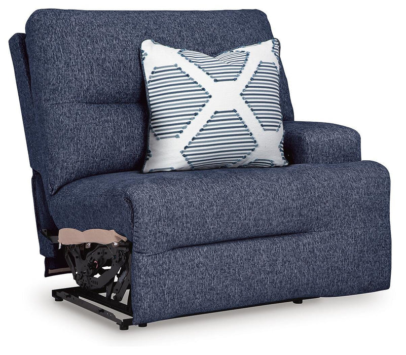 Acklen Place Power Reclining Sectional with Storage Console Sectional Ashley Furniture