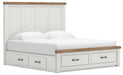 Ashley Savonport Panel Bed Beds Ashley Furniture