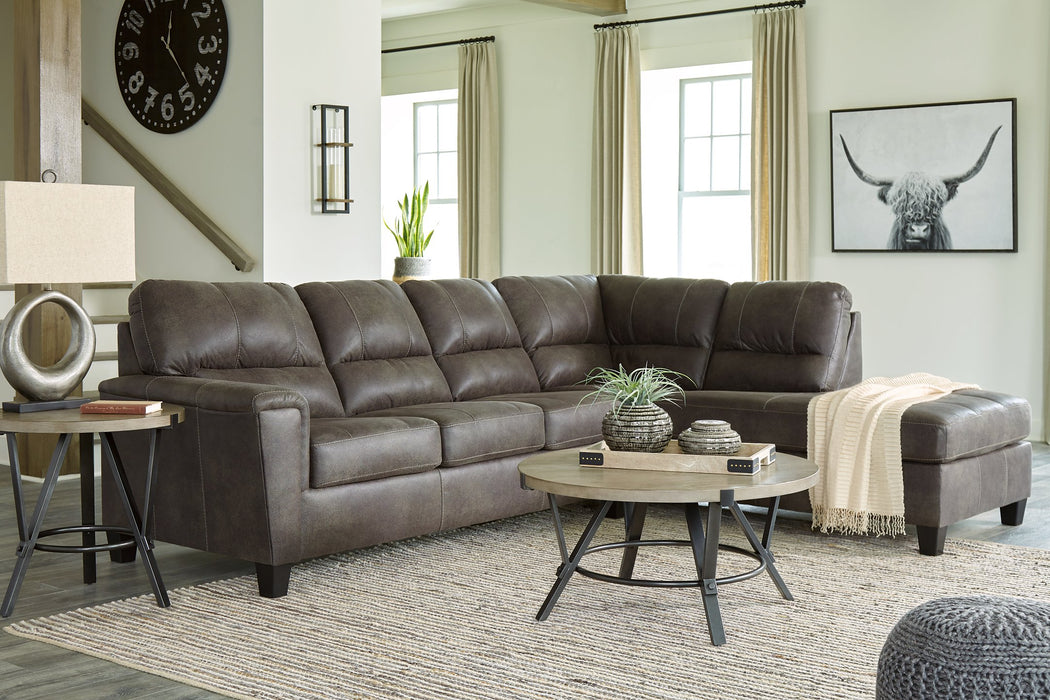 Navi 2-Piece Sleeper Sectional with Chaise Sectional Ashley Furniture