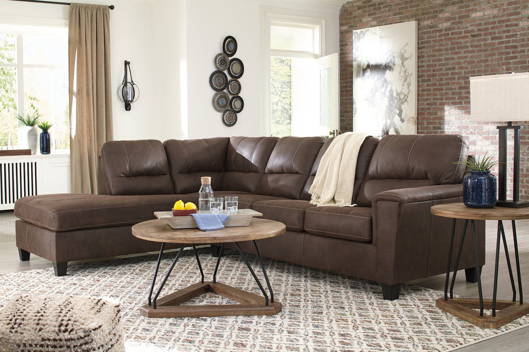 Navi 2-Piece Sleeper Sectional with Chaise Sectional Ashley Furniture