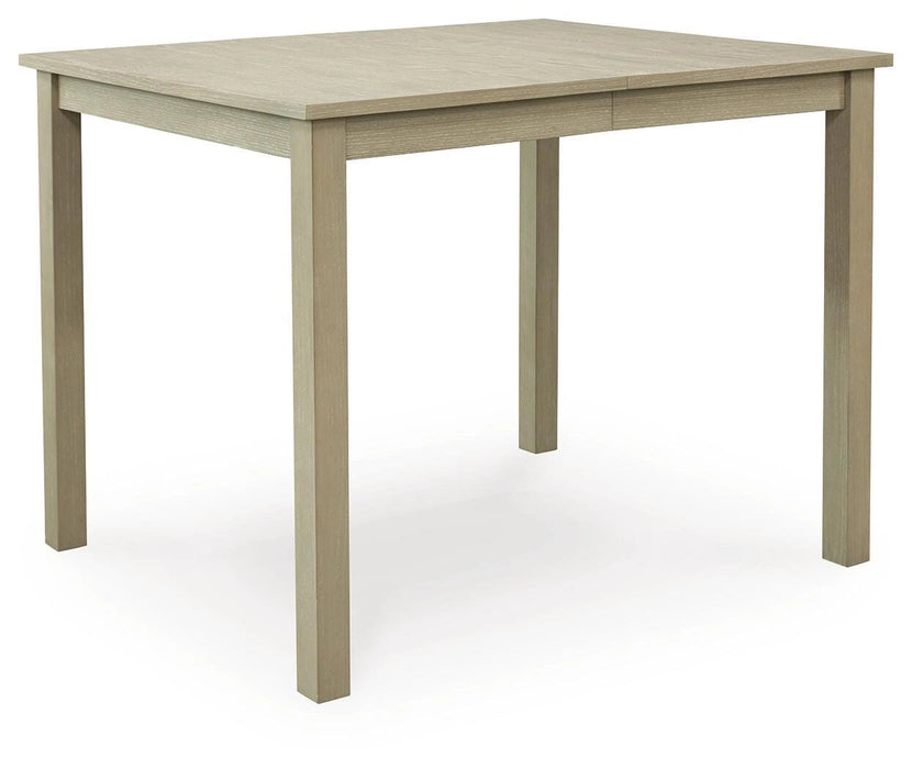Calmoro Counter Height Dining Extension Table Counter Height Table Ashley Furniture