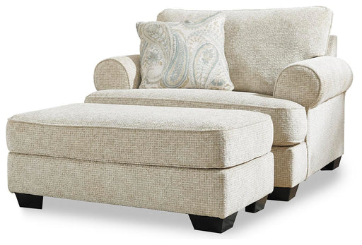 Monaghan Oversized Chair and Ottoman - Dayton Discount Furniture