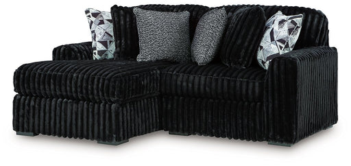 Midnight-Madness Sectional with Chaise - Dayton Discount Furniture