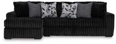 Midnight-Madness Sectional Sofa with Chaise - Dayton Discount Furniture