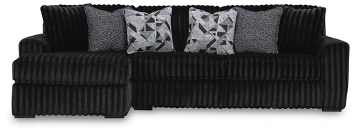 Midnight-Madness Sectional Sofa with Chaise - Dayton Discount Furniture