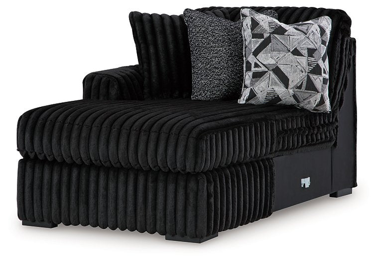 Midnight-Madness Sectional with Chaise - Dayton Discount Furniture