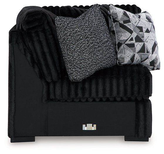 Midnight-Madness Sectional with Chaise - Dayton Discount Furniture