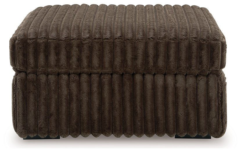 Midnight-Madness Oversized Accent Ottoman - Dayton Discount Furniture
